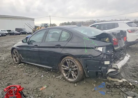 2019 BMW M550Xi from USA, damaged, VIN WBAJB9C58KB464443